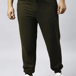 Xmex Men Flared-Fit Mid-Rise Joggers-43