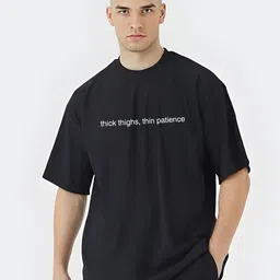 Stitchmeashirt Men Printed Drop-Shoulder Sleeves Oversized T-shirt-picture-21