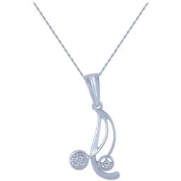 P.C. Chandra Jewellers 14 kt Gold & Diamond Pendant without Chain-picture-16