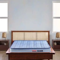 Duroflex Up Right Blue Foam Duropedic With Doctor Recommended Queen Size Mattress-38