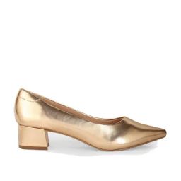 Van Heusen Women's Gold Casual Pumps-picture-49