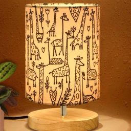 Homesake Multicolor Wood Table Lamp-image-46
