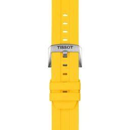 Tissot Official Yellow Silicone Strap Lugs 22 mm-image-18