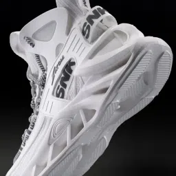 Atom Men's Dynamic Alphabounce White Running Shoes image 1