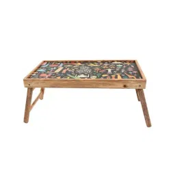 Chumbak Take the Scenic Route Black Breakfast Table - Set of 1-29