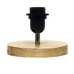 Homesake Khadi Wood Table Lamp image 4