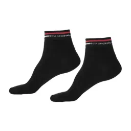 Jockey 7002 Black Compact Stretch Cotton Ankle Length Socks with Stay Fresh Treatment-image-12