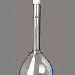 Glassco 25 ml Volumetric Flask Clear Glass, with Amber mark, 130.581.04A-29