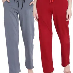 Claura Multicolor Cotton Pyjamas Set (Pack Of 2)-picture-44