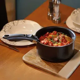 MasterClass Grey Aluminium 21 cm Non-Stick Saucepan-image-14