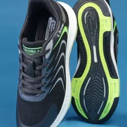 Action Men's Black Running Shoes-image-34