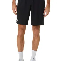 Asics Black Regular Fit Sports Shorts-image-48