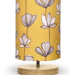 Homesake Multicolor Wood Table Lamp image 2