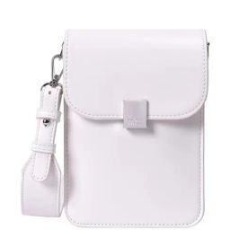 Lino Perros WhiteSolid Small Phone Pouch-31
