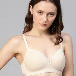 Marks & Spencer Nude-Coloured Solid T-shirt Bra - Lightly Padded-picture-26