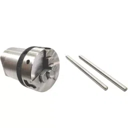 MachEl Lathe Spindle Adapter 1 inch (25.4 mm) x 8 TPI to M14 x 1 with 65 mm 3-Jaw Self-Centering Chuck-picture-44