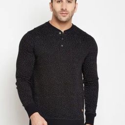 Crimsoune Club Black Regular Fit Printed Sweatshirt-picture-40