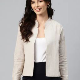 Cottinfab Beige Jacket-image-3