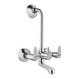 Gold Bell Pan Full Brass Wall Mixer, 2-1-Siya-Pan-image-45