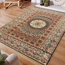 Carpet Decore Brown Ethnic Motifs Printed Water Resistant Carpet-image-36