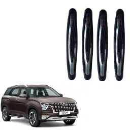 SPREADX Plastic Car Compact Black Colour Elegant Door Guard Protection Universal Type Suitable for Alcazar (Set of 4 Pcs)-20