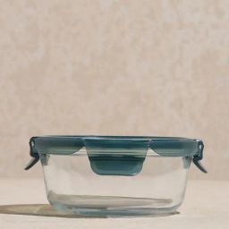 Westside Home Green Glass Tiffin Box - Small-15
