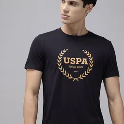 U.S. Polo Assn. Brand Logo Printed Pure Cotton Slim Fit T-shirt-picture-24
