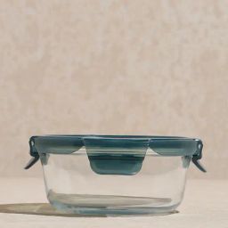 Westside Home Green Glass Tiffin Box - Medium-11