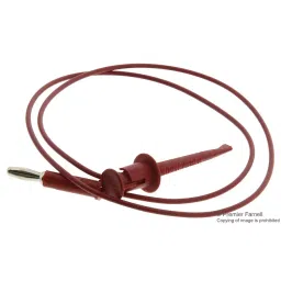 POMONA Test Lead, Red, 610 mm, 300V, 5A, 4650-24-2-7