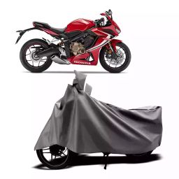 Auto Pearl Two Wheeler Cover with Bag for Honda CBR650R, Silver-image-43