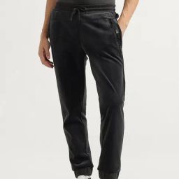 United Colors of Benetton Grey Regular fit Texture Joggers-image-75