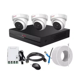 CP PLUS CCTV Combo Kit 2.4 MP Indoor & Outdoor with 4 Channel DVR, 3 Dome Camera, 4 Channel SMPS, 70 m Copper Cable & Connectors-image-34