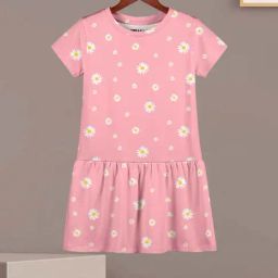 HELLCAT Girls Pink Floral Dresses-image-62