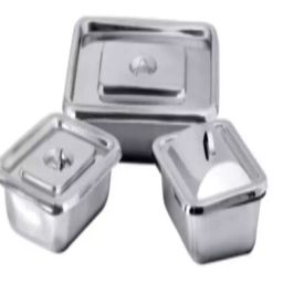 11ENTERPRISES Stainless Steel Instrument Trays with Cover 15 x 12 Inch-picture-32