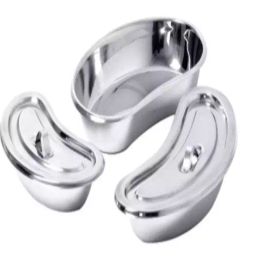11ENTERPRISES Stainless Steel Kidney Tray without Cover 203.2 mm (8 Inch)-picture-33