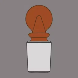 Glassco 12/21 Amber Solid Penny Head Stopper 012.513.02A-image-46