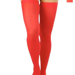 NESKA MODA Pack Of 2 High Thigh Sheer Breathable Stockings-image-53