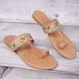 Anouk Women Embellished One Toe Flats-10