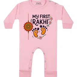 Arvesa My First Rakhi Printed Bodysuit-picture-18