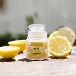 HOSLEY Yellow 2 pieces Jar Candle-30