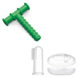 Safe-O-Kid Silicone Baby Finger Brush With Case With Non-Toxic Chewy Tube-image-30