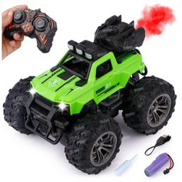 Toysire Remote Control Car For Kids With Mist Smoke Effect 4 Wd Monster Truck Rock Crawler Climbing Rc Toy Car For Boys&Girls-2
