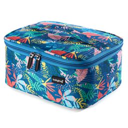 Babyhug Multipurpose Cosmetic Makeup Organizer Toiletry Bag - Blue & Green-image-1