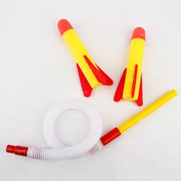 FiddlerzPhook Rocket Launcher Toy for Kids2 Colorful Foam Rockets with Sturdy Rocket Launcher Pipe Fun Outdoor Toys for Boys and Girls-21