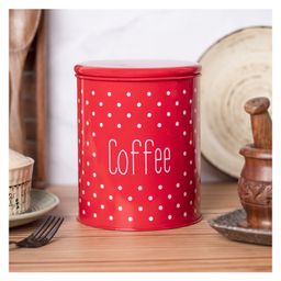 VONCASA Stylish Red Coffee Jar - 1400 ml-19