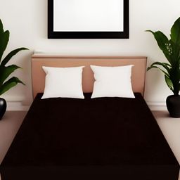 Wings Star Brown Single Cotton Breathable Mattress Protector-image-41
