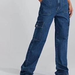 RIVI Women Jean Straight Fit High-Rise Colourblocked Stretchable Jeans-image-28