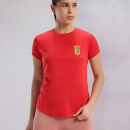 SZN Women Printed Applique T-shirt-image-19