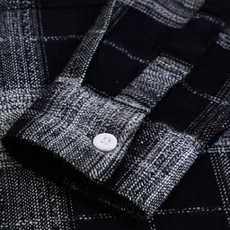 Snitch Men Checked Open Front Jacket image 2