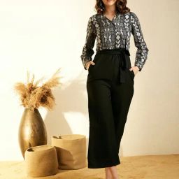 StyleStone Grey & Black Print Jumpsuit-picture-18
